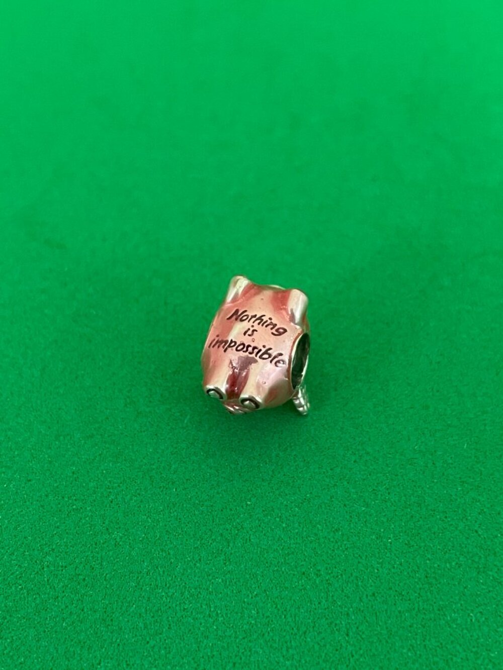 Pandora Flying Unicorn Pig Charm silver Charm - Picture 7 of 8